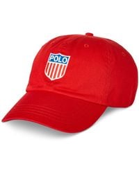 polo ralph lauren chariots crest cap