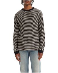 Levi's - Waffle Knit Thermal Long Sleeve T-shirt - Lyst