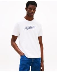 Tommy Hilfiger - Logo Crew Neck T-shirt - Lyst