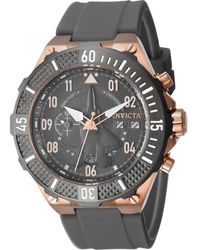 INVICTA WATCH - 39895 Aviator Quartz Multifunction Grey Dial Watch - Lyst