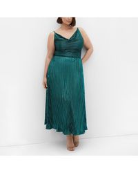 City Chic - Plus Size Kamila Cowl Neck Dress - Lyst