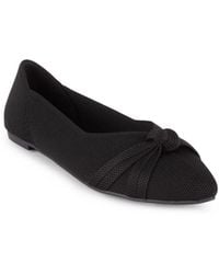 Tahari - Catalina Knit Slip-on Flats - Lyst