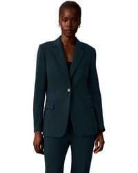 Calvin Klein - Petite One-button Notch Collar Jacket - Lyst