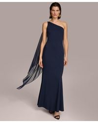 Donna Karan - Hardware-trim One-shoulder Gown - Lyst