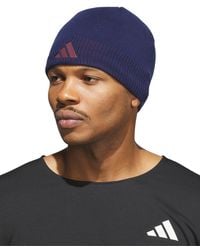 adidas - Creator 3 Three-stripe Performance Beanie - Lyst