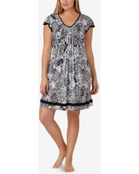 Ellen Tracy - Plus Size Yours To Love Short Sleeves Nightgown - Lyst