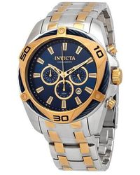 INVICTA WATCH - 34125 Bolt Quartz Chronograph Blue Dial Watch - Lyst