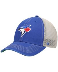 47 Royal Toronto Blue Jays Trawler Clean Up Trucker Snapback Hat