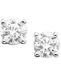 Macy's - Diamond Stud Earrings (1/2 Ct. T.w. - Lyst
