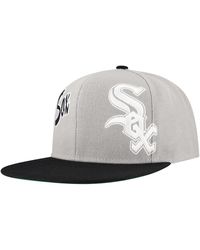 Mitchell & Ness - Chicago White Sox Knock Out Panel Snapback Hat - Lyst