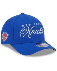KTZ - New York Knicks 2025 Nba Draft M-crown A-frame 9forty Adjustable Hat - Lyst