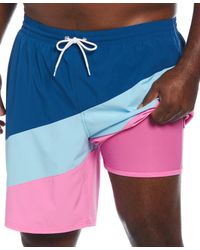 Nike - Big & Tall Color Surge Colorblocked 9" Swim Trunks - Lyst