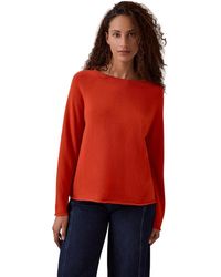 Celtic & Co. - Supersoft Essential Geelong Wool Boat Neck Sweater - Lyst