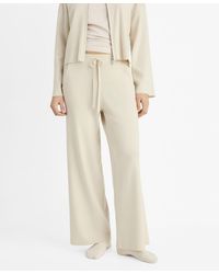 Mango - Ribbed Knit Pants - Lyst