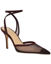 Calvin Klein - Ozala Mesh Ankle Strap Stiletto Pumps - Lyst