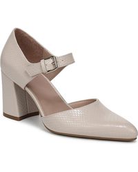 Naturalizer - Pixie Mary Jane Pointed Toe Block Heel Pumps - Lyst
