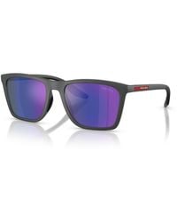 Persol - Prada Linea Rossa Rectangle Sunglasses - Lyst