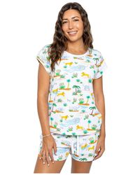 Sant And Abel - Jersey Short Pj Set - Lyst