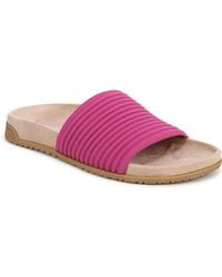 Vionic - Evie Knit Slide Sandals - Lyst