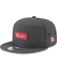 KTZ - Arizona Cardinals 2025 Sideline Cold Weather Split Panel 9fifty Snapback Hat - Lyst