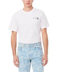 Lacoste - Short Sleeve Graphic Tennis T-shirt - Lyst
