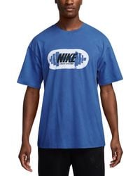 Nike - Max90 Relaxed Fit Short Sleeve Logo Graphic Training T-shirt - Lyst