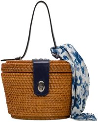 Patricia Nash - Caselle Small Wicker Basket Bag - Lyst