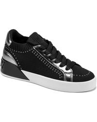 DKNY - Mallory Studs Lace Up Sneaker - Lyst