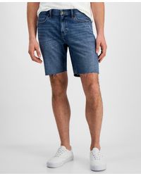 Sun & Stone - Sun + Stone Regular-fit Cutoff 9" Denim Shorts - Lyst