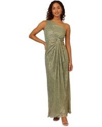 Adrianna Papell - Stardust One-shoulder Gown - Lyst