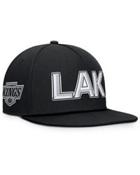 Fanatics - Los Angeles Kings Authentic Pro Rink Team Code Snapback Hat - Lyst