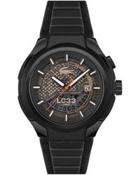 Lacoste - Lc33 Mech Hybrid Automatic Silicone Strap Watch - Lyst
