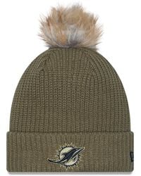 KTZ - Miami Dolphins 2025 Salute To Service Cuffed Pom - Lyst