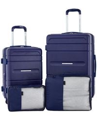 French Connection - Saint Martin 4 Piece Hardside luggage Set 4in1 Cup/usb/usb-c/phone Holder - Lyst