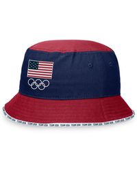 Fanatics - Branded Navy Team Usa Bucket Hat - Lyst