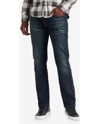 Lucky Brand - 223 Straight Coolmax Mid-rise Jeans - Lyst