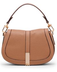 Anne Klein - Convertible Strap Small Saddle Bag - Lyst