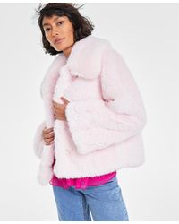 On 34th - Faux-fur Collared Jacket - Lyst