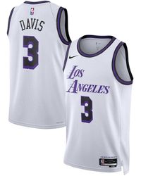 Nike - And Anthony Davis Los Angeles Lakers 2022/23 Swingman Jersey - Lyst