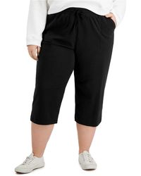 French Terry Capri Pants, Created 