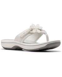 Clarks - Cloudsteppers Breeze Opal Sandals - Lyst