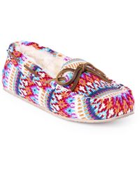 Minnetonka - Comfy Moc Slipper - Lyst