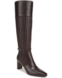 Sam Edelman - Sylvia Wide-calf Dress Boots - Lyst