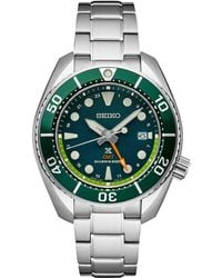 Seiko Men s Prospex Aviator Solar Chronograph Stainless Steel