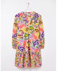 FatFace - Plus Size Amy Art Floral Tunic Dress - Lyst