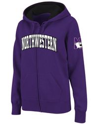 Colosseum Athletics - Northwestern Wildcats Arched Name Full-zip Hoodie - Lyst
