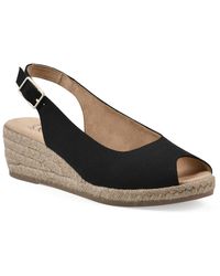 White Mountain - Maize Espadrille Wedge Sandals - Lyst