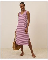 Pact - Organic Cotton Softspun Tank Midi Dress - Lyst