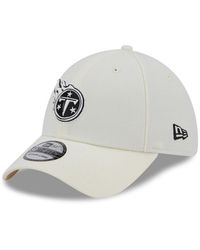 KTZ Cream San Francisco 49ers Chrome Collection 39thirty Flex Hat in White  for Men