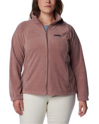 Columbia - Plus Size Benton Springs Fleece Long Sleeve Jacket - Lyst